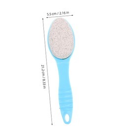 minkissy Pedicure Pumice Stone With Handle Dual-sided Foot Scrubber For Foot For Smooth Feet Callus Remover Tool