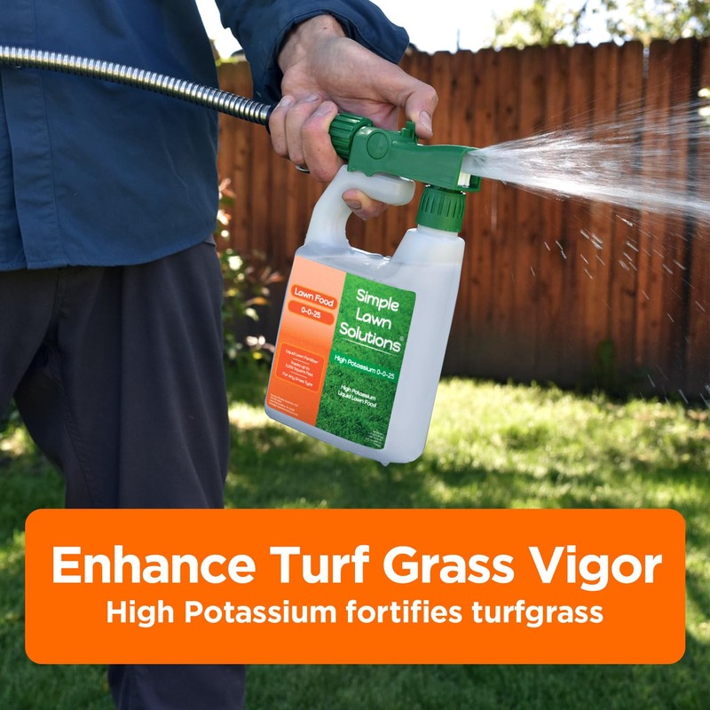 Simple Lawn Solutions - High Potassium Lawn Food Liquid Fertilizer