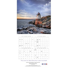 The Light of New England 2023 Calendar