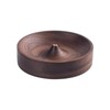 Cozioz Black Walnut Incense Holder – Solid Wood Burner with