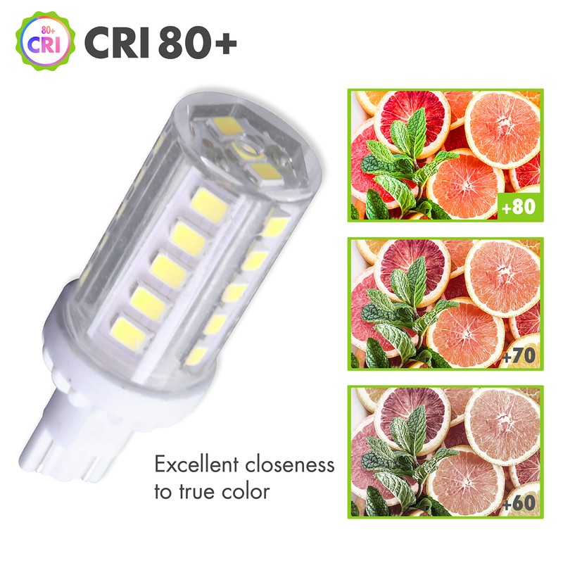 Leisure LED 2 Pack RV LED Light Bulbs 450LM Cool
