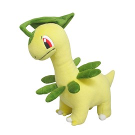Sanei Boeki PP169 Pokémon All Star Collection Plush Toy, Bayleef, Size S, W 3.5 x D 9.1 x H 7.7 in (9 × 23 × 19.5 cm)