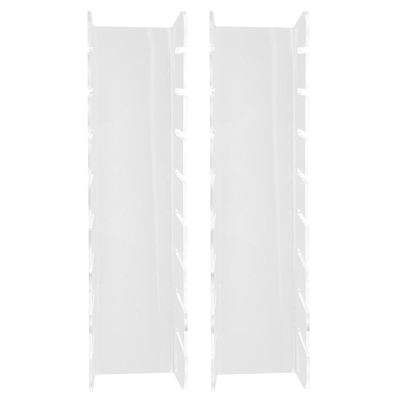 2PCS Set Baseball Cap Stand Acrylic Multifunctional Standing Hat Organizer