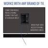 Legrand On-Q HT2102BKV1 Hardwired In Wall Cable Management Kit, TV