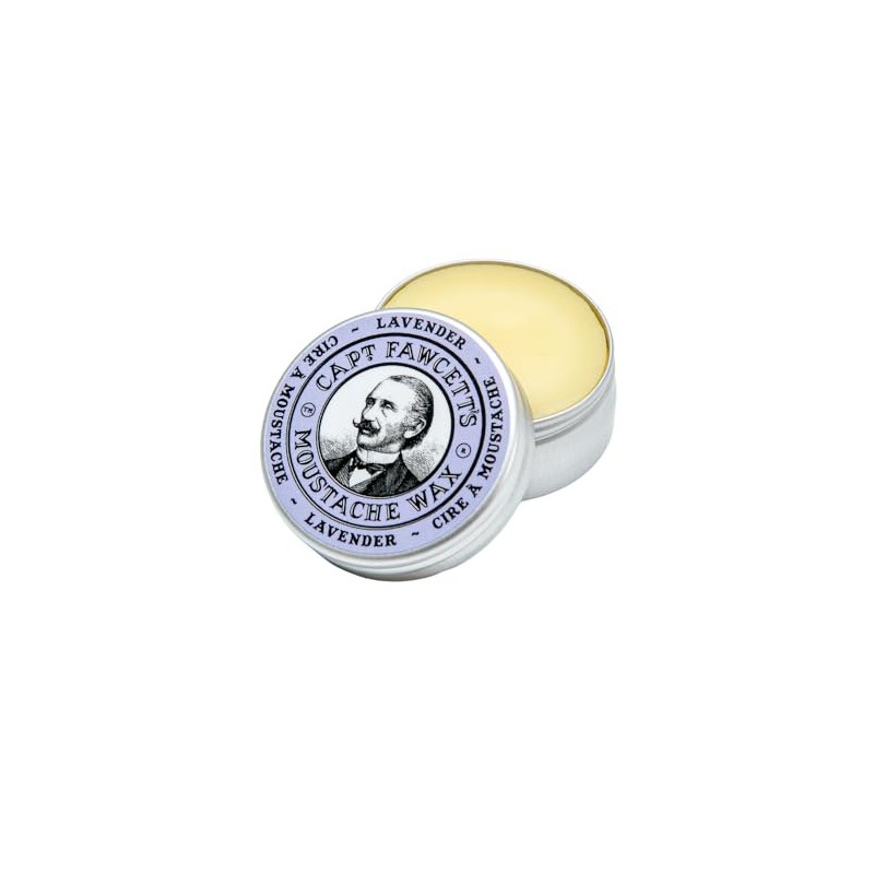 Captain Fawcett Moustache Wax - 15ML, LAVENDER