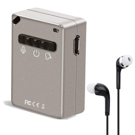 Cube Voice Recorder,Voice Activated Noise Cancelling Sound Recording Box, Play Recorded Sounds by 3.5 Plug Earphone Voice Memo Recording Device with 16GB Memory for Class,School,Meeting,Student