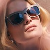 DIFF Bradley Designer Rectangular Sunglasses for Women | Moscow Mule