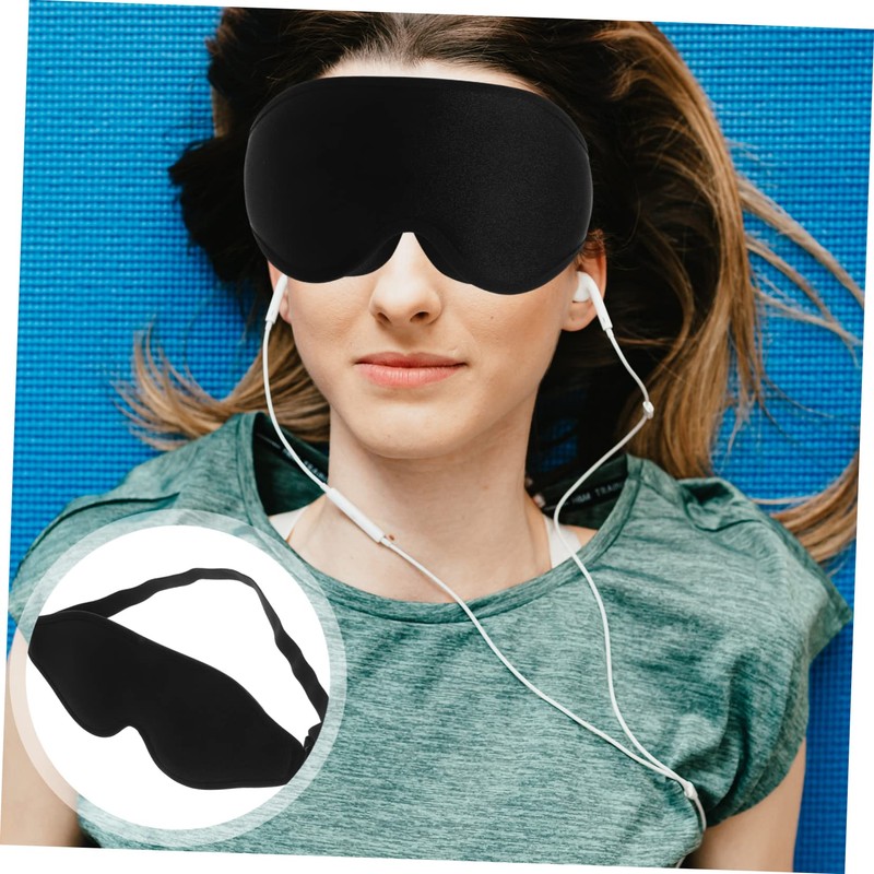 SAFIGLE Memory Foam Sleep Eye Mask Breathable Comfortable Blindfold for