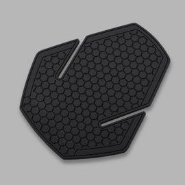 Tank Pad for Kawasaki Eliminator/SE Eliminator400 450 50 (2024~) | Ninja E-1 / Z e-1 Motorcycle Gas Tank Protector Fuel Tank Sticker Accessory Parts Anti Slip Scratch Durable Honeycomb Design (1