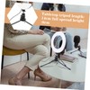 LALAFINA 1 Set Desktop Tripod Fill Light Brightness LED Ring