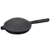 Cambridge Robert Irvine 2-in-1 Collapsible Colander, 0, BLACK