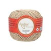 Anchor Crochet Yarn, Cotton, 00286 Beige, 6,6cm x 6,6cm x