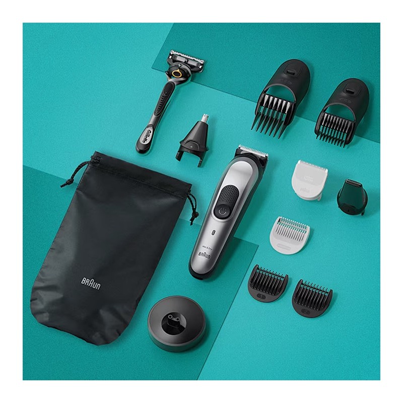 Braun Series 7 10-in-1 All-in-One Waterproof Style Grooming Kit with