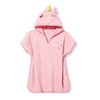 Playshoes Unisex Children's Terry Towelling Poncho Bathrobe Towel, Unicorn