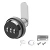 MEIRIYFA Combination Cam Lock Password Coded Lock 3-Digit Security Cabinet