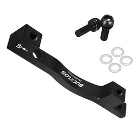 AEYINO PM/is Front Rear 180/203mm Disc Brake Caliper Mount Adapter Gear Parts Accessories, CNC Machined Aluminum Alloy Rotor Adapter with Bolts for MTB Mountain Bike Disc Rotor Accessory