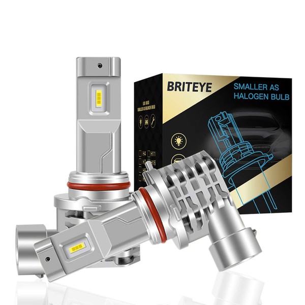Briteye 9005 HB3 LED Bulb Highbeam Headlight, Integrated, 6500K, White,