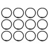 PATIKIL 1.2 Inch Loose Leaf Binder Rings, 12 Pack 2.2mm