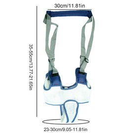 Baby Walking Harness with Detachable Straps, Adjustable Toddler Walking Aids Belt | Breathable Handheld Kids Walker Helper|Child Learning Walk Support Assist Trainer Tool for 7-24 Month