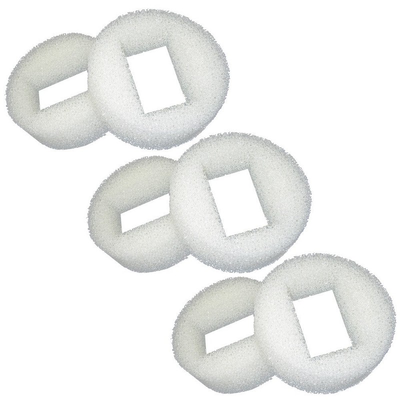 Zanyzap 6 Foam Pre-Filters for Drinkwell 360 Water Bowl Fountains