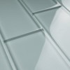 Tenedos Ice Mist 3x6 Glossy Blue Grey Glass Tile –