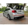 SDeelCase G2 Black Center Splitter Spoiler Diffuser Fit 15-21 Subaru