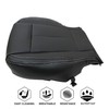 NLQR Front Driver Side Bottom Replacement Seat Cover Black Microfiber
