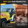 Bimini Soft Top Compatible with 1951-1991 YJ, CJ5 & CJ6,