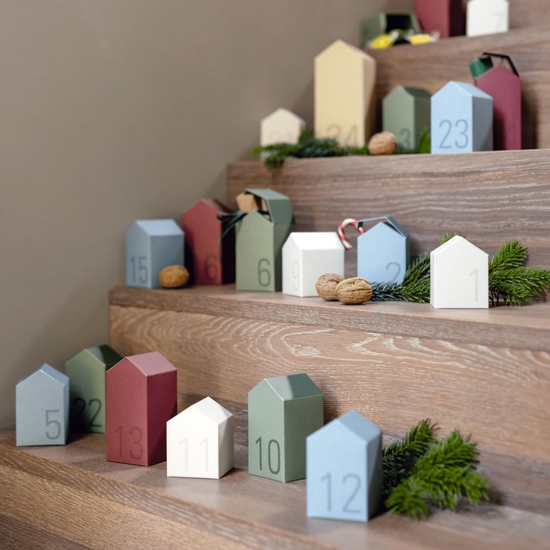 Remember Advent Calendar Village