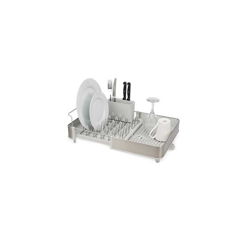 Joseph Joseph Extend Steel Expandable Dish Drying Rack with Removable