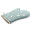 Dexam Rushbrookes Stargazing Hare 100% Cotton Oven Gauntlet,Blue,33 x 20