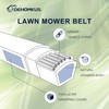DEHOMKUS 109-8073 Mower Deck Belt Replacement for Exmark Lazer Z