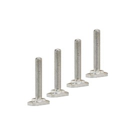Extreme Max 3005.4422 M6 T-Fastener for Sport Track Bases and Accessory Mounts - Pack of 4