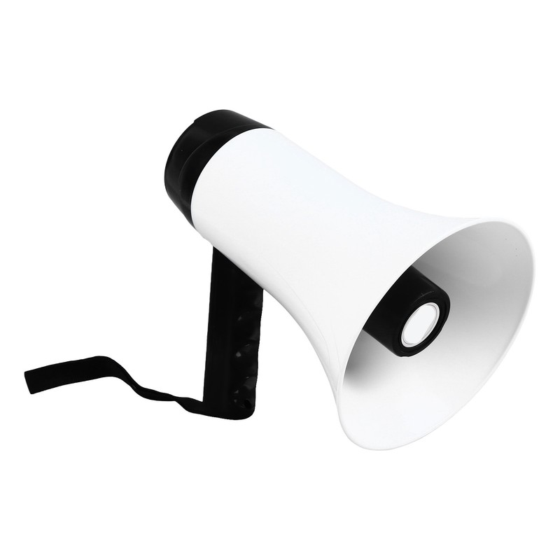 Handheld Megaphone Loud Rechargeable Support Recording Portable Bullhorn for Broadcasting