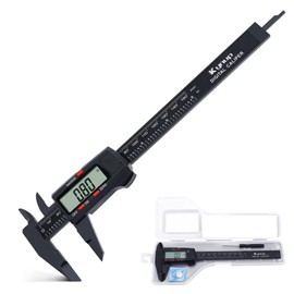 Kynup Digital Caliper, Caliper Measuring Tool with LCD Screen, Electronic Micrometer Caliper with Auto-Off Feature, Inch and Millimeter Conversion(0-6")