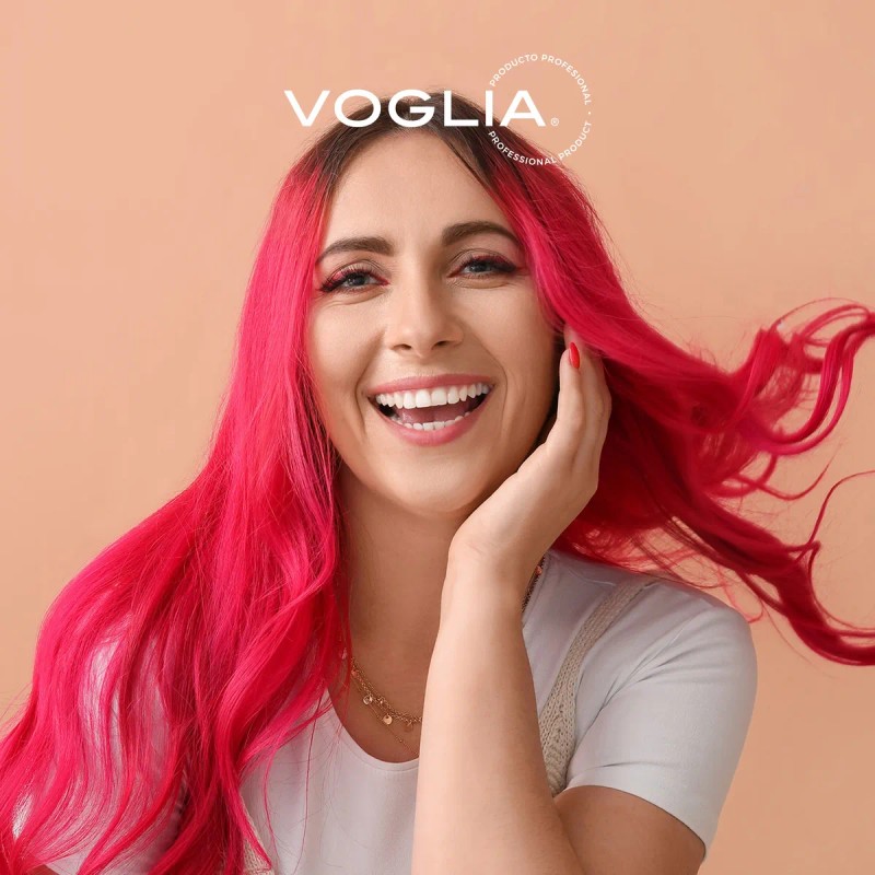 Kit Voglia: Shampoo Matizador Rojo + Tratamiento Reparador