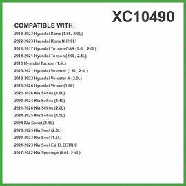 EcoGard XC10490 - Filtro de aire de cabina premium