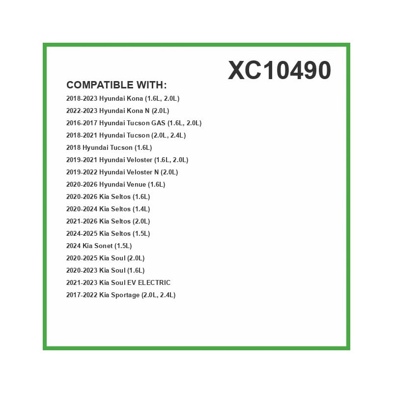 EcoGard XC10490 - Filtro de aire de cabina premium