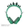Gatuida Over Ear Headphones with Microphone Soft Earmuffs Comfortable Dinosaur