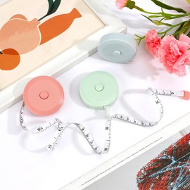 Measuring Tape,Measuring Tape For Body Measurements,Body Measuring Tape,Tape Measures,Retractable Tape Measure,Soft Tape Measure,Sewing Tape Measure,Pink Tape Measure,Waist Measuring Tape,150cm/60inch