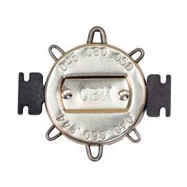 OEMTOOLS 25026 High-Energy Ignition Spark Plug Gap Gauge, Gap Measurement Tool, 6 Wire Sizes, Includes Electrode Adjuster, Metric and SAE