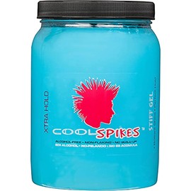 Coolspikes Stiff Gel, Xtra Hold, 64 Ounce (Packaging May Vary)