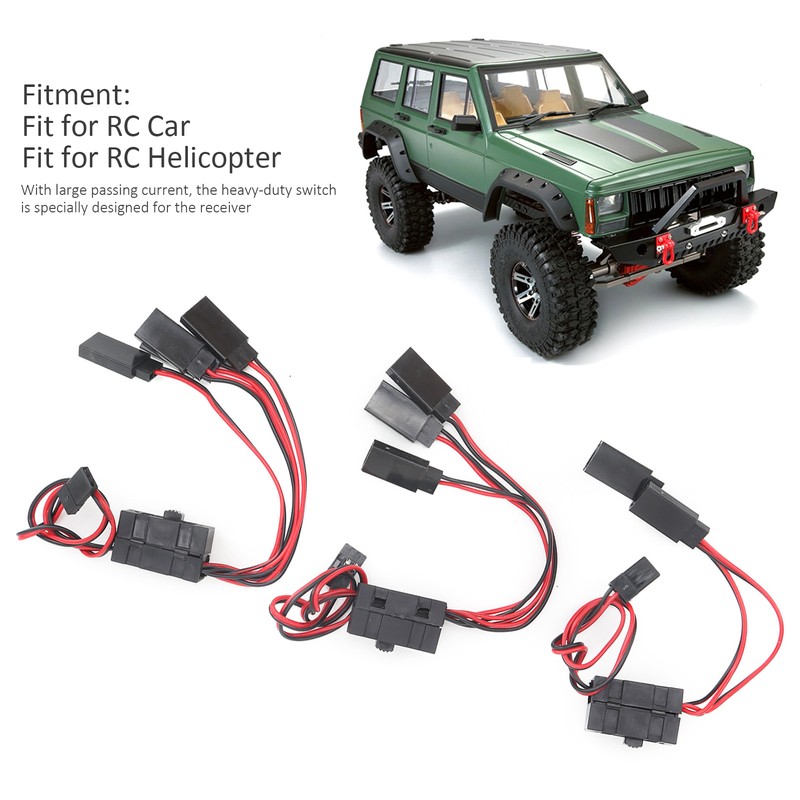 3/4/5 Way RC Power On/Off Switch Connectors for Remote Control