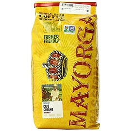 Mayorga Coffee Roasted Organic Café, Cubano Dark Roast, 2 Pound - (Pack of 2)