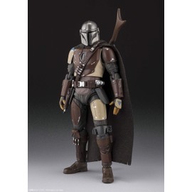 S.H. Figuarts Star Wars The Mandalorian (Star Wars: The Mandalorian), Approx. 5.9 inches (150 mm), ABS & PVC & Cloth Painted Action Figure