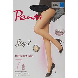 Penti 7 Denier Stop Fashion TightI Black Color I 3 Size (S–M–L ) I 7Den