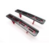 Auto Red Black Front Bumper Fascia Fender 2500 Emblems 2024+