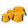 Falteimer 20 l hoch | robust, faltbar, platzsparend | Für