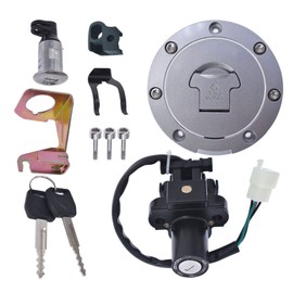 GXYWADY Ignition Switch Fuel Gas Cap Seat Lock Replacement for Honda CBR600RR CBR1000RR CBR600F4/F4I CBR900RR CBR929RR CBR954RR CBR1100XX VTR1000