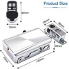 VLUOO Electronic Deadbolt Door Lock, Anti-Theft Remote Deadbolt Door Lock